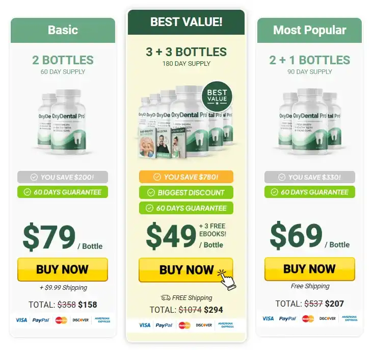 OxyDental OxyDental price